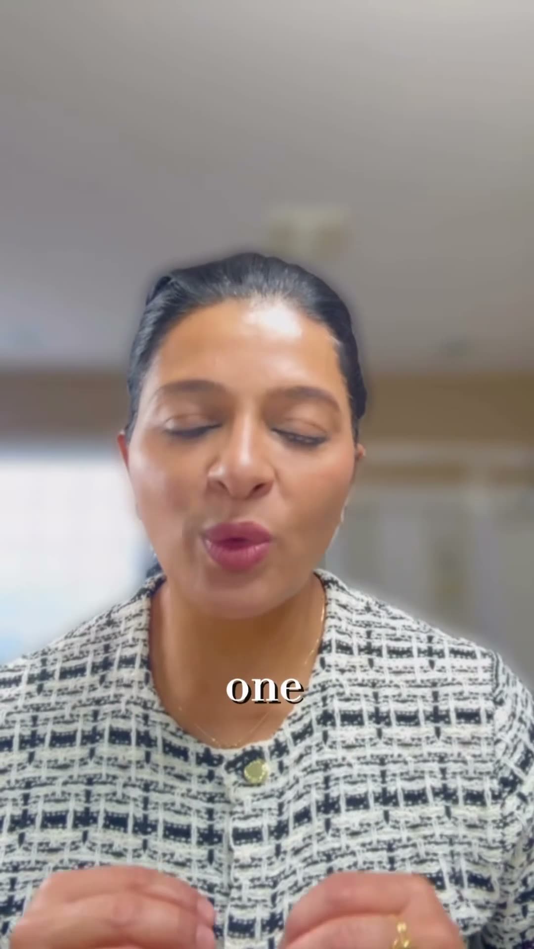 Priti Patel at Le Petit Spa Charlotte